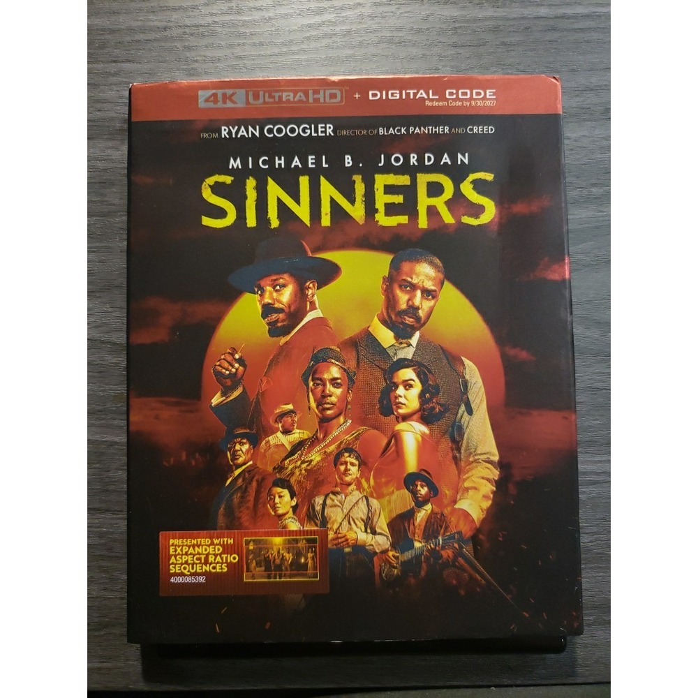 Sinners 4K UHD Blu-ray NEW